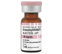 DimenhyDRINATE Injection, USP 