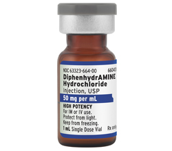 DiphenhydrAMINE Hydrochloride Injection, USP 